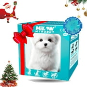 Milow - My Realistic Robot Puppy, Milow Robot Puppy, Milow Robot Dog, Milow Realistic Robot Puppy, My Puppy Milow Robot, Milow Robotic Puppy, Robot Puppy Toy for Girl and Boy (white)